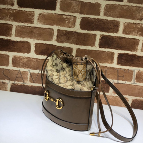 GUCCI 1955 HORSEBIT BUCKET BAG 602118 (25*22*12cm)